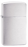 Zippo Slim Brushed Chrome 1600