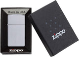 Zippo Slim Satin Chrome 1605