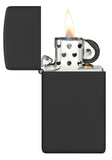 Zippo Slim Black Matte 1618