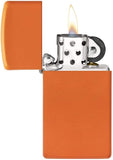 Zippo Slim Orange Matte 1631