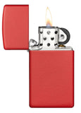 Zippo Slim Red Matte 1633