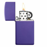 Zippo Slim Purple Matte 1637