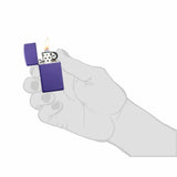 Zippo Slim Purple Matte 1637