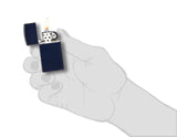 Zippo Navy Blue Matte Slim 1639