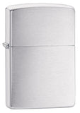 Zippo Brushed Chrome Pocket Lighter 200