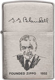 Zippo Founder Brushed Chrome 200FL