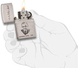 Zippo Founder Brushed Chrome 200FL
