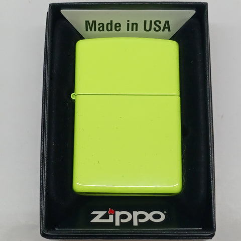Zippo Neon Yellow 28887