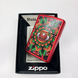 Zippo Metallic Red Color Image 48678