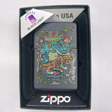 Zippo Rick Rietveld Black Matte Black Light 48673