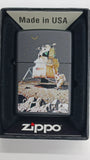 Zippo Norman Rockwell Color Image/Laser Engrave Black Matte 48699