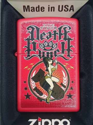 Zippo Five Finger Death Punch Red Matte 43884