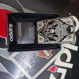 Zippo Harley Davidson High Polish Chrome Laser Engrave 28981