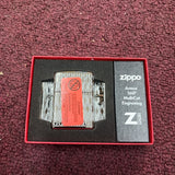 Zippo Flame Design Armor Multicut Engraved High Polish Chrome 48838