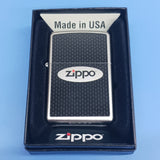 Zippo Name In Flame Satin Chrome 24035