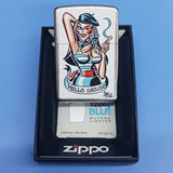 Zippo Mitch O'Connell Hello Sailor Street Chrome 24794