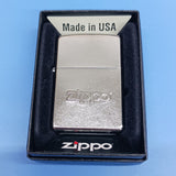 Zippo Stamp Street Chrome 21193