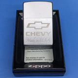 Zippo Chevy Satin Chrome 28490