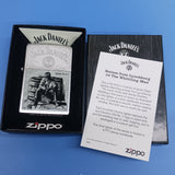 Zippo Jack Daniels Lynchburg #3 of 7 Brush Chrome 28755