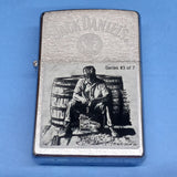 Zippo Jack Daniels Lynchburg #3 of 7 Brush Chrome 28755