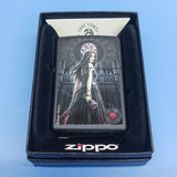 Zippo Anne Stokes Maiden With Goblet Black Matte 28858