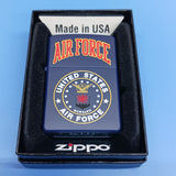 Zippo US Air Force Navy Matte 239.541