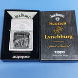 Zippo Jack Daniels Lynchburg #2 of 7 Brush Chrome 28737