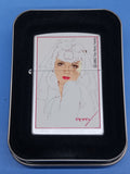 Zippo Petty Girl The Bride Satin Chrome 205PG.651