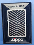 Zippo Diamond Bull's Eye White Matte 28039