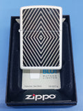 Zippo Diamond Bull's Eye White Matte 28039