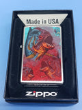 Zippo Piranha Satin Chrome 24885