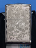 Zippo Flowers High Polish Chrome 24521