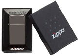 Zippo Slim Black Ice 20492