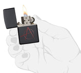 Zippo Anarchy Black Matte 20842