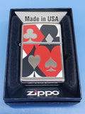 Zippo Suited High Polish Chrome 20852