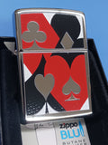 Zippo Suited High Polish Chrome 20852