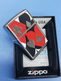 Zippo Suited High Polish Chrome 20852