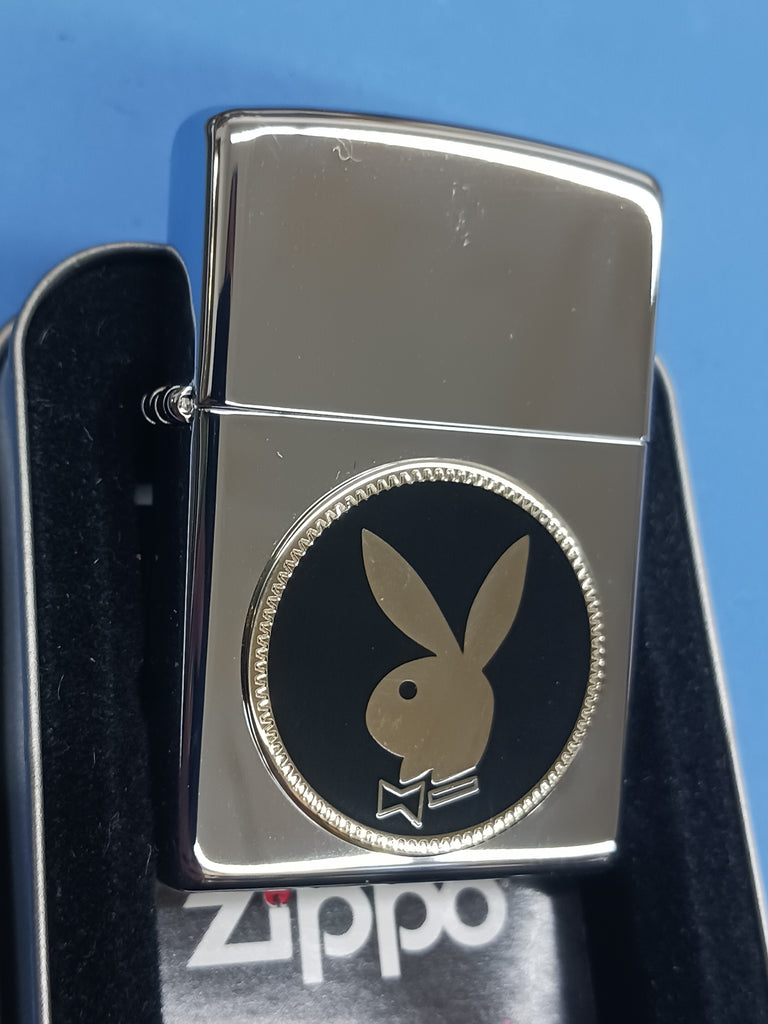 Rare And Collectible 2008 Raised Playboy Bunny offers Zippo