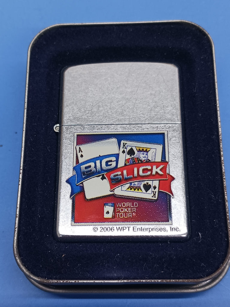 Zippo World Poker Tour Big Slick 20984 - Last Few in Stock Highly