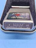 Zippo Jim Beam Rosette Satin Chrome 21018