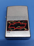 Zippo Chevy License Flames Street Chrome 21022