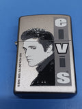 Zippo Elvis Monochrome Satin Chrome 21038