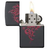 Zippo Hidden Dragon Black Matte 21067