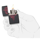Zippo Hidden Dragon Black Matte 21067