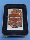 Zippo Harley Davidson Rattler Street Chrome 21072