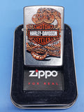 Zippo Harley Davidson Rattler Street Chrome 21072