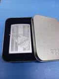 Zippo Chrysler Badge Satin Chrome 21096