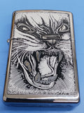 Zippo Feline Frenzy High Polish Chrome 21136