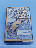 Zippo Rampant Stallion High Polish Chrome 21162