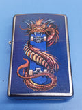 Zippo Skate Dragon American Hardcore Street Chrome 21215
